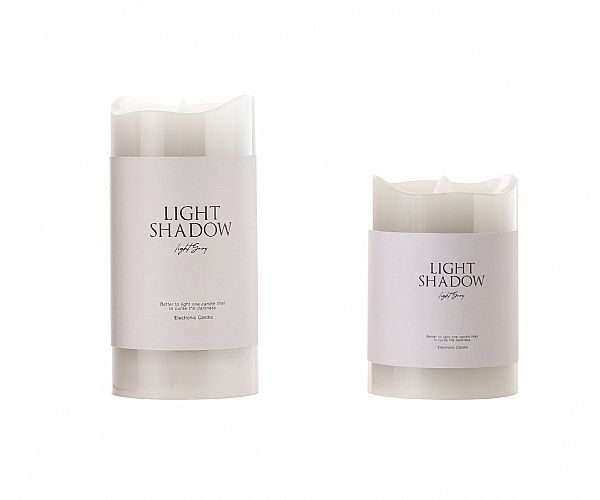 Light Shadow Electronic Candle