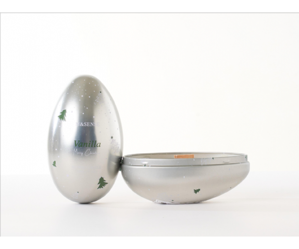 Christmas Series Egg-shaped Wooden-Wick...